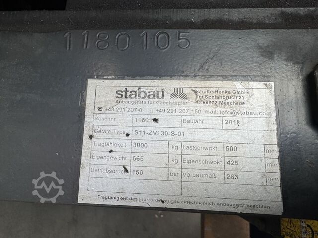 전동 4륜 지게차 Linde E 30 HL-01/600 Kabine Triplex STVO ZVG