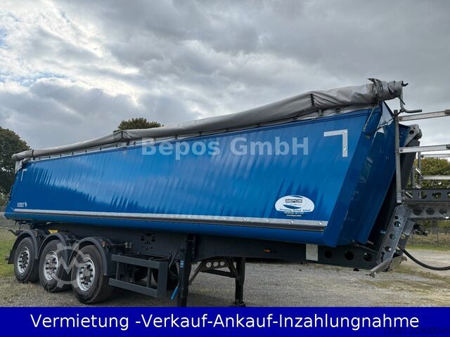 Sklápací náves SCHMITZ CARGOBULL SKI 24SL 8.2 - Alukasten 31m3,-Liftachse-