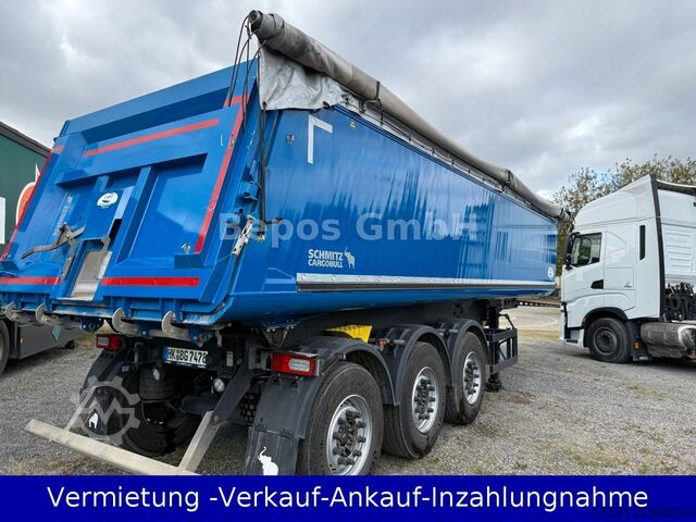 Sklápací náves SCHMITZ CARGOBULL SKI 24SL 8.2 - Alukasten 31m3,-Liftachse-