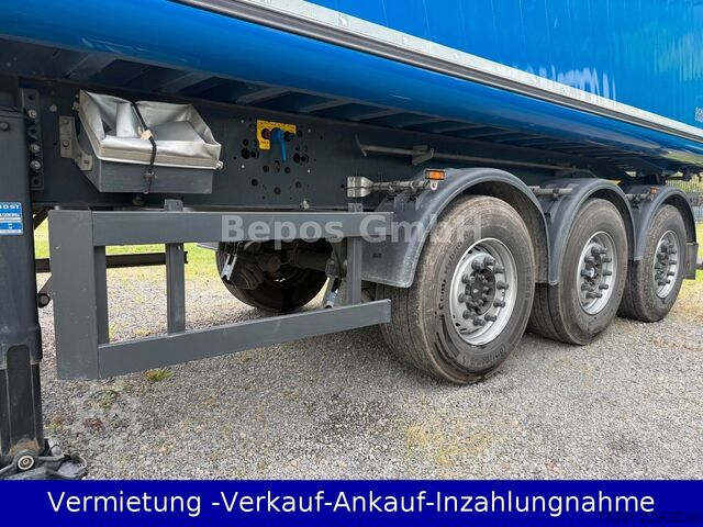 Sklápací náves SCHMITZ CARGOBULL SKI 24SL 8.2 - Alukasten 31m3,-Liftachse-