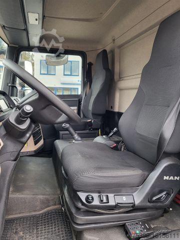 Transporter mit Pritsche & Plane MAN TGL 8.180 BL * Klima * AHK Kugel+Maul