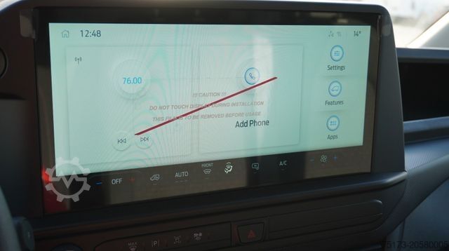 Ploščati dostavnik FORD Transit Custom 320L1 Kasten Trend 2.5L PHEV Kam