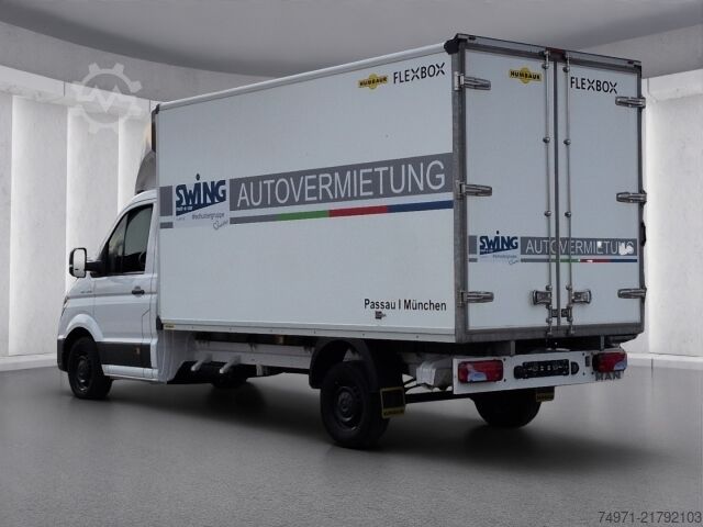 Камион со кутија MAN TGE 3.140 Koffer LR*3-Sitzer Klima Bluetooth DAB