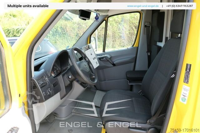 Sandučar mercedes-benz SPRINTER 310 CDI MAXI EURO-5 KOFFER REGALE KAMERA DURCHGANG COC