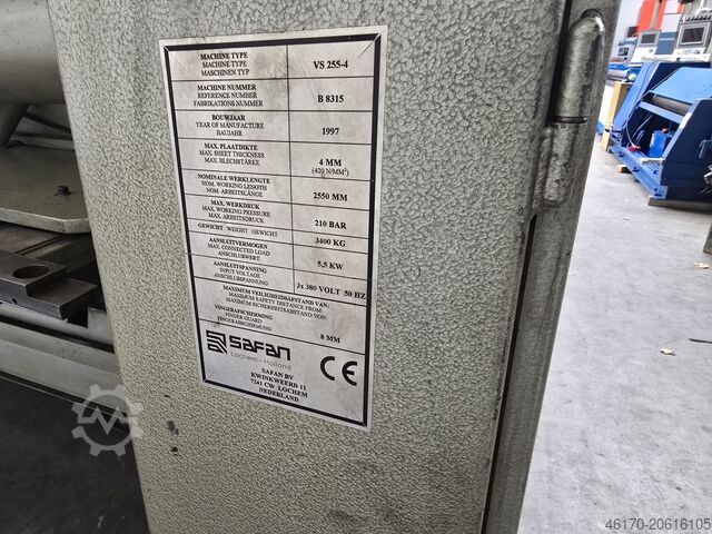 Hydraulische Tafelschere Safan VS 255 4