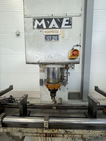 Hydraulic straightening press MAE HY – S 100 RH