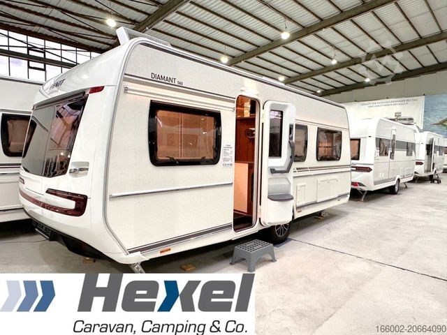 Каравана FENDT Diamant 560 SGW Neufahrzeug 2025 ausgestellt!