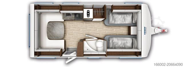 Каравана FENDT Diamant 560 SGW Neufahrzeug 2025 ausgestellt!