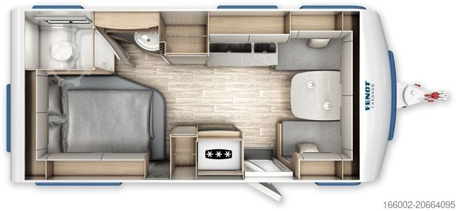 Каравана FENDT Bianco Activ 465 SFH Neufahrzeug Modell 2026