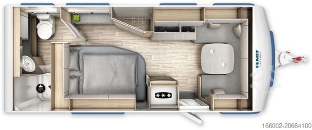 Каравана FENDT Bianco Activ 550 SD Mod. 2026 bei uns ausgestell