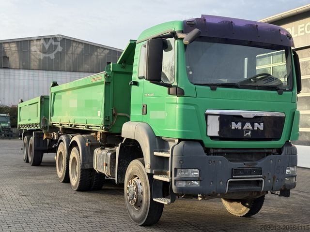 Самосвален камион MAN TGS 26.400 6x6 MEILLER Kipper Schmitz EURO 5