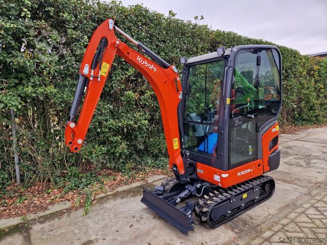 Mini-escavadora Kubota KX019-4 Hi-spec (NIEUW)
