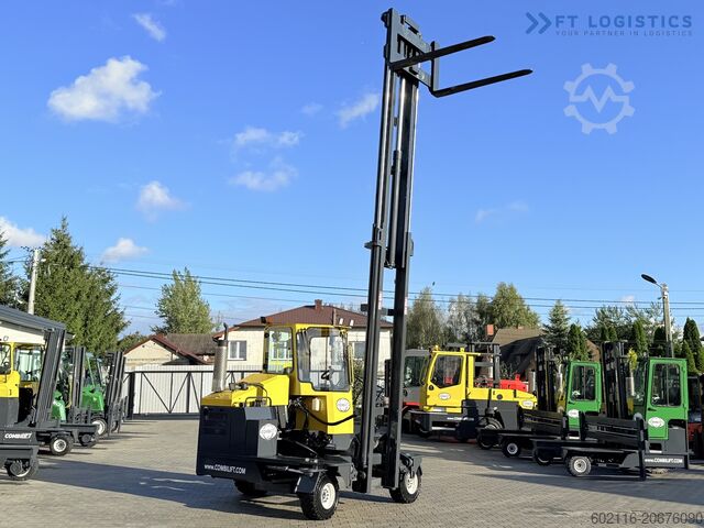 चार-तरफा फोर्कलिफ्ट Combilift C5000XL GAS DUPLEX 6000MM FREE LIFT