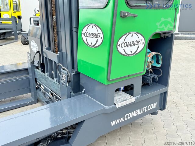 Carrello elevatore a 4 vie Combilift C4000 / GAS / 9300MM / FREE-LIFT / CABIN