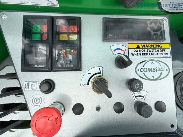 Carrello elevatore a 4 vie Combilift C4000 / GAS / 9300MM / FREE-LIFT / CABIN