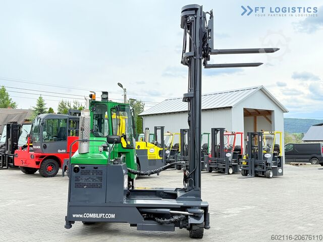 Carrello elevatore a 4 vie Combilift C4000 / GAS / 9300MM / FREE-LIFT / CABIN