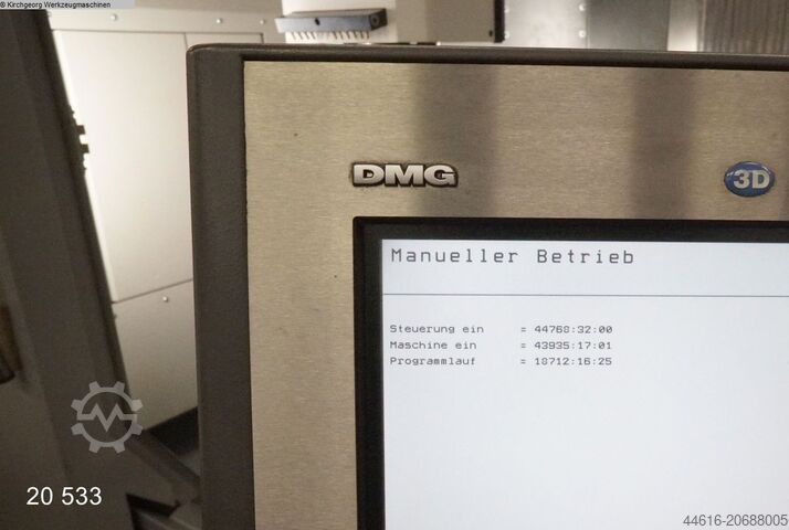 5 asu apstrādes centrs DECKEL MAHO (3+2-Achsen) DMU 70 - iTNC 530