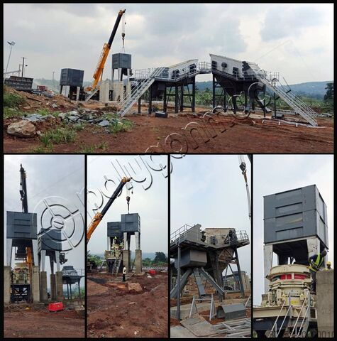 Stenknuser Polygonmach tracked mobile cone crusher hp300