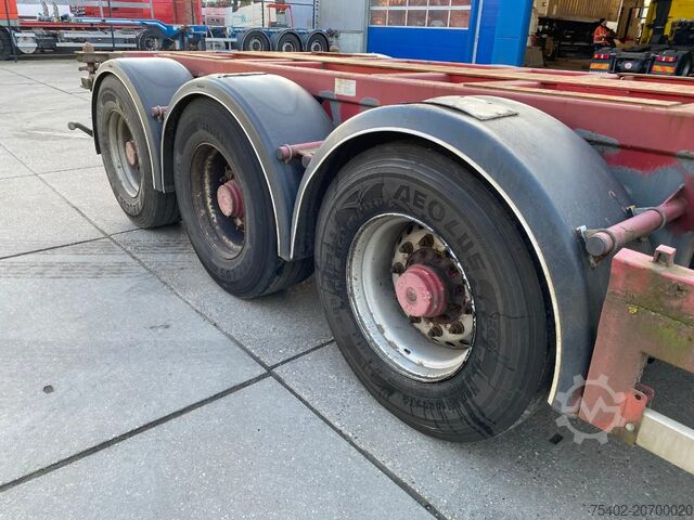 Transport af containere Kromhout Container Chassis / 40-45 FT / SAF / 1x Lift Axle