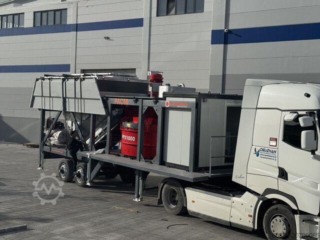 Betonblandeanlæg Polygonmach PAC30 30m3 hour mobıile small batching plant