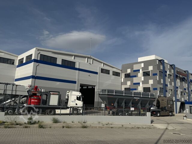 Betonblandeanlæg Polygonmach PAC30 30m3 hour mobıile small batching plant