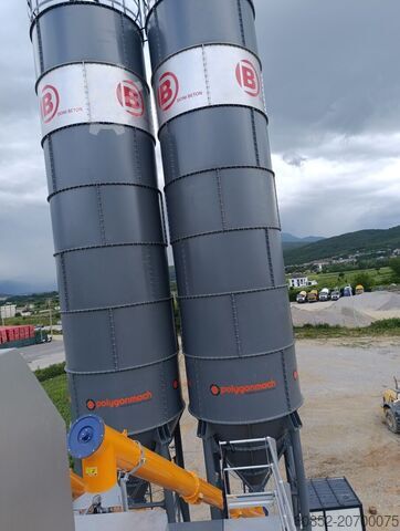 Betonkeverő üzem Polygonmach PSC120m3/ hour concrete plant