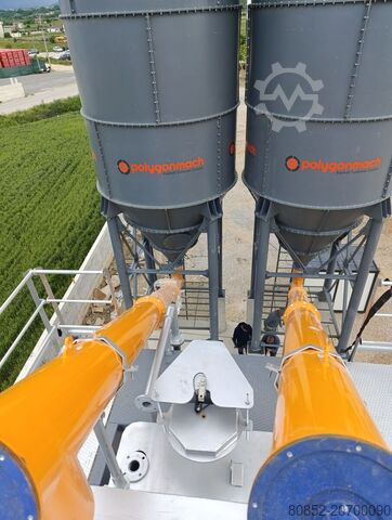 Betonblandeanlæg Polygonmach POLYGON PCS120-135m3 hour Stationary concrete b...
