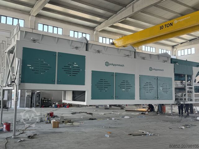 Betonblandeanlæg Polygonmach PVB150. Ultra mobile  batch plant- cold asphalt...