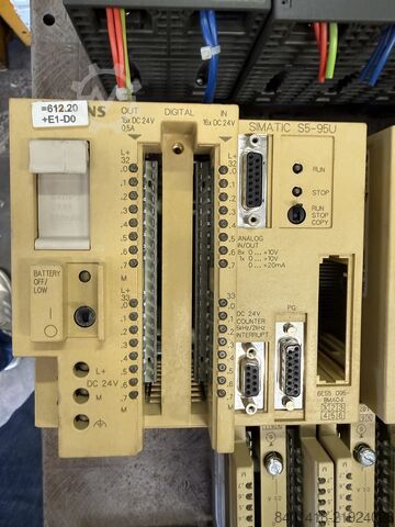 Vezérlőegység Siemens Simatic S5 Großposten Ersatzteile Gebraucht