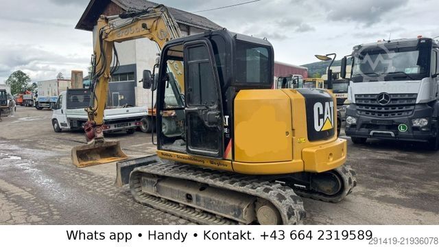 链式挖掘机 CATERPILLAR 308 E2CR  Kettenbagger / Schild Powertilt Bj2014