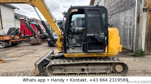 链式挖掘机 CATERPILLAR 308 E2CR  Kettenbagger / Schild Powertilt Bj2014