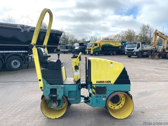 Rodillo de tambor único AMMANN Tandem-Vibrationswalze AV16-2