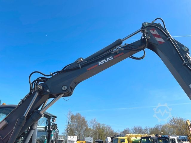 Excavadora móvil ATLAS 160 W/Verstellausleger/Zusatzhydraulik/3x Stück
