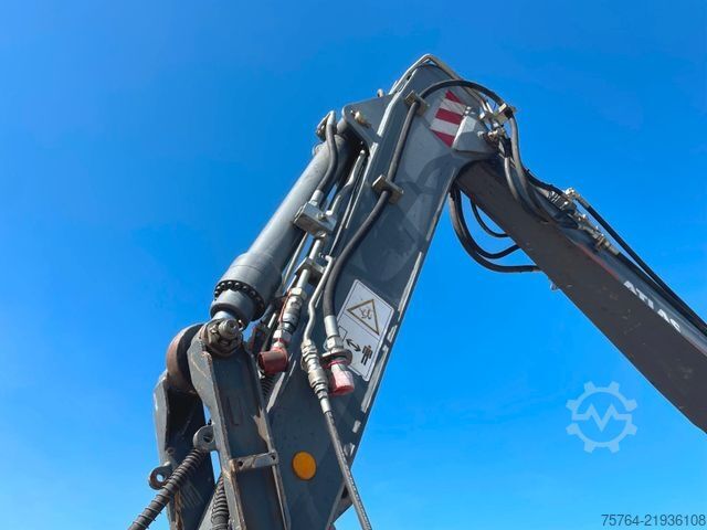 Excavadora móvil ATLAS 160 W/Verstellausleger/Zusatzhydraulik/3x Stück