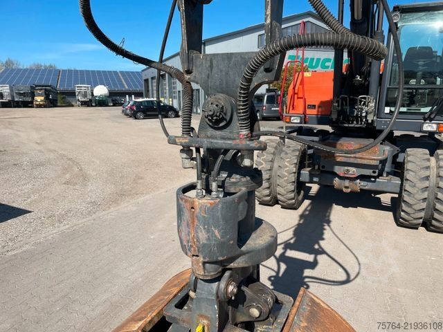 Excavadora móvil ATLAS 160 W/Verstellausleger/Zusatzhydraulik/3x Stück
