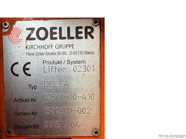 Atkritumu vedējs MAN 26.340 TGM Zöller Medium XL-S Zöller 2301