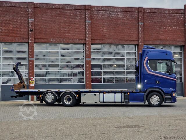 Sideloader rendszer Scania S580 V8 NGS Highline 6x2*4 - Side loader Contai...