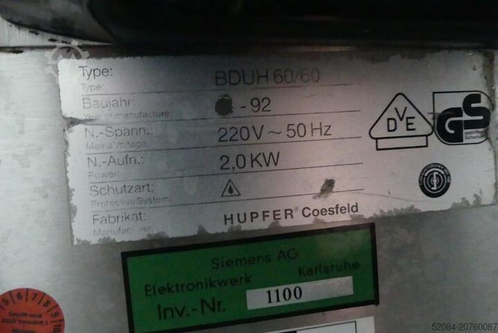 Trauku pacelšanas platformas iekrāvējs - Hupfer Hupfer BDUH 60/60