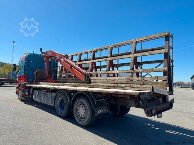 מנוף מותקן על משאית SCANIA R480 6x2 / FASSI F230 Kran / Crane