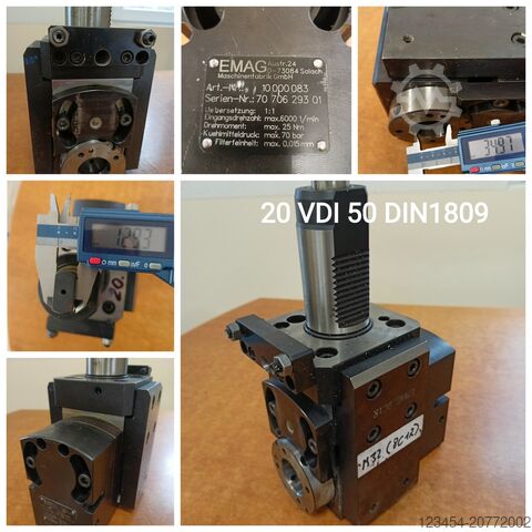 حامل أداة MIMATIC, EMAG, ROMAI VDI50 DIN1809