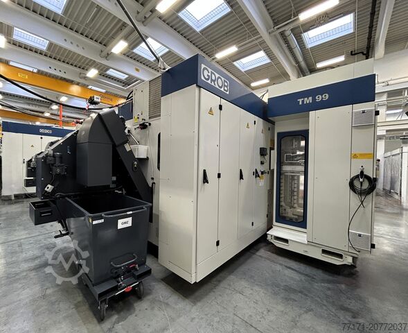 5-axis universal machining center GROB-WERKE G350