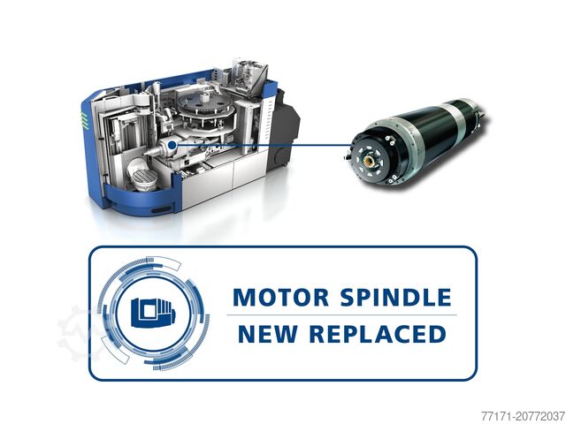 5-axis universal machining center GROB-WERKE G350