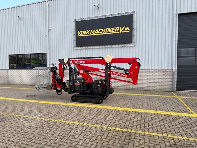 Platformă de lucru telescopică articulată Platform Basket Spider 15.75 pro