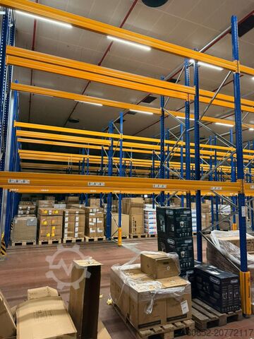 Heavy Duty reoler til pallereoler 14 lfm Jungheinrich MPB Palettenregale H: 500cm, Fachlast: 2100 kg