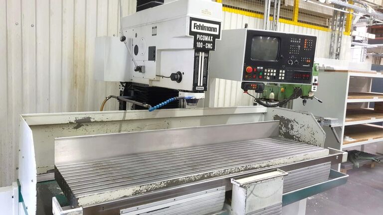 Taladradora de coordenadas Fehlmann Picomax 100-CNC3-XL