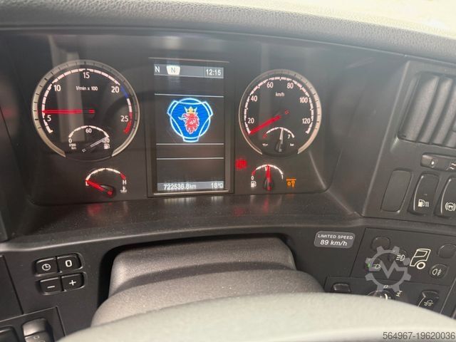 Камион со платформа SCANIA R480 Pritsche+LBW Klima Retarder AHK Luft