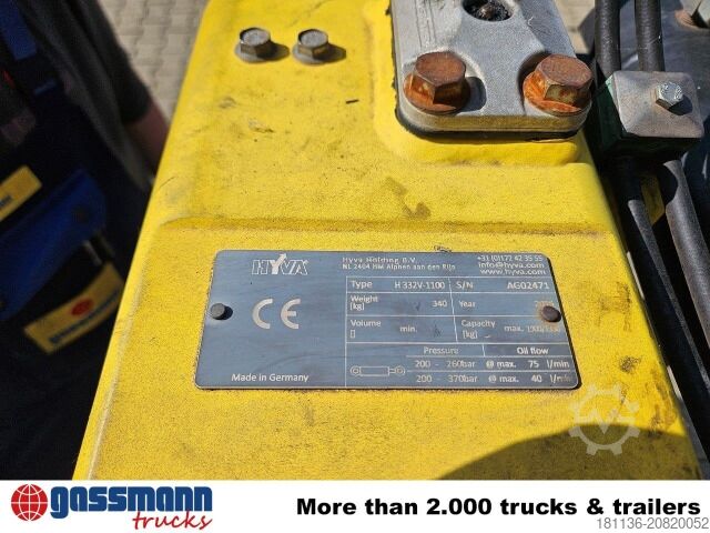 جرثقیل نصبشده روی کامیون H 332V-1100 Palettenzange