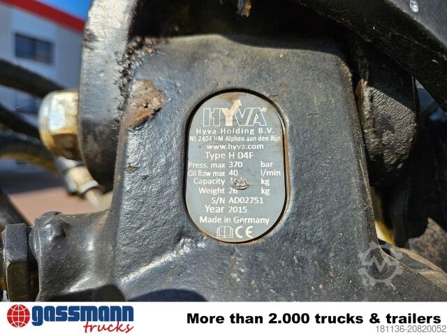 جرثقیل نصبشده روی کامیون H 332V-1100 Palettenzange