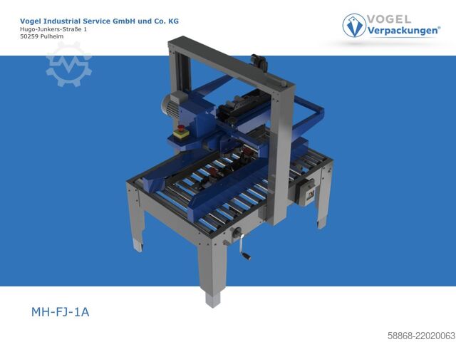 Kartónová baliaca linka Kartonverschließmaschine MH-FJ-1A