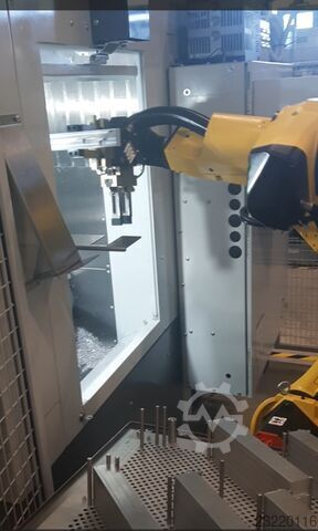 CNC-maskinbetjening FANUC robotcelle Teximp d.o.o. URC-12